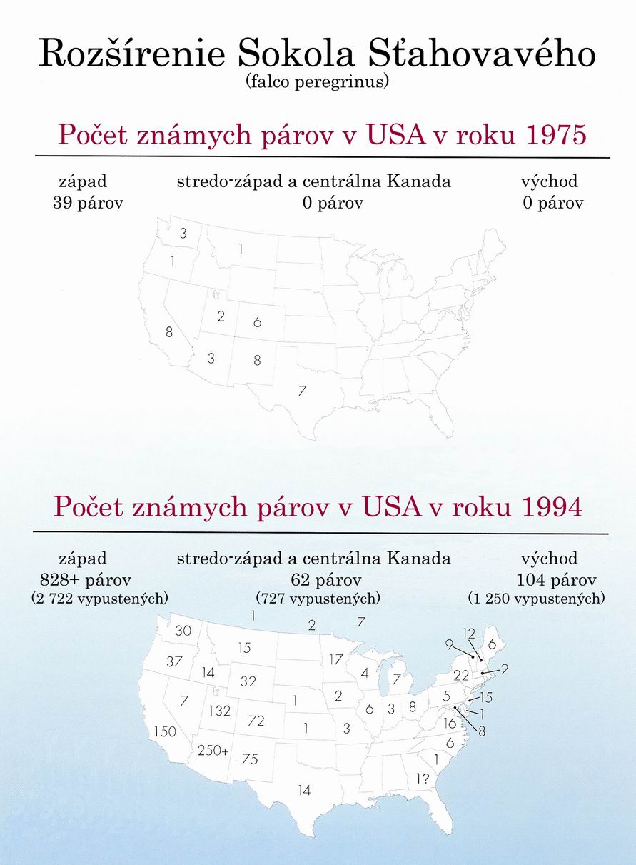 USA stahovak vyskyt